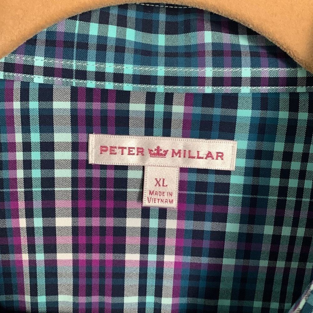 Peter Millar Woman’s  Plaid  Blouse - Picture 2 of 5